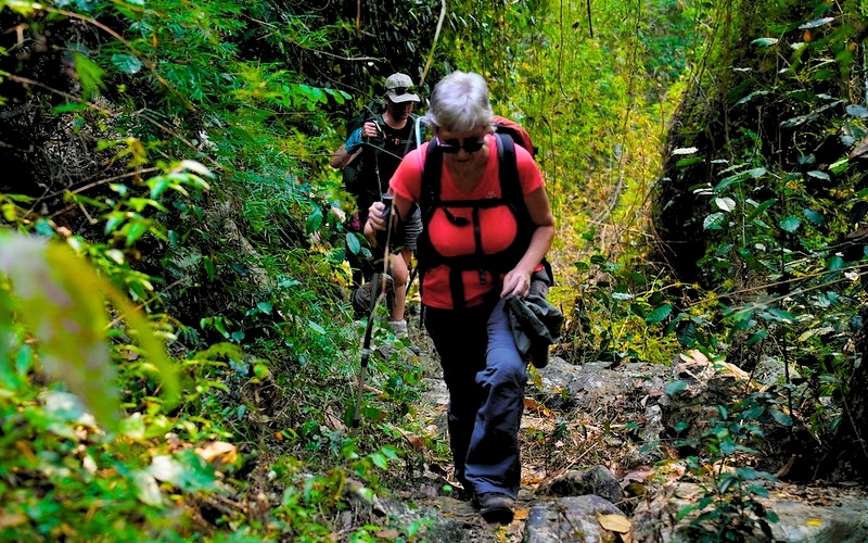 Trekking parc national de Ba Be
