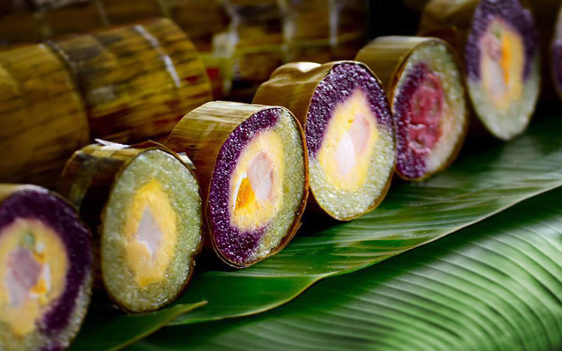 G&acirc;teau de riz gluant T&ecirc;t Vietnam