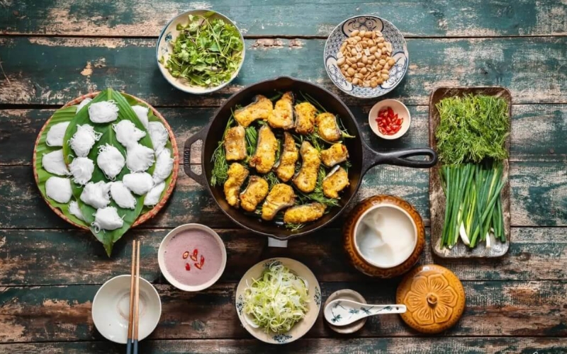 Plats typiques du Nord Vietnam
