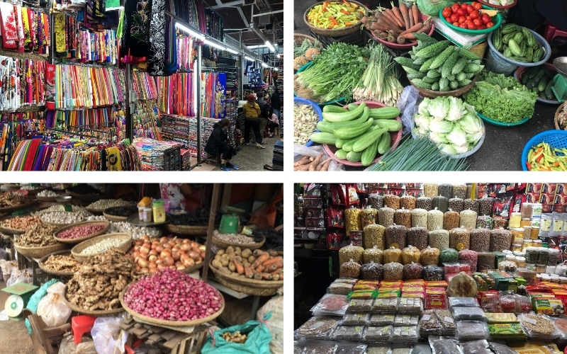 march&eacute;s traditionnels du Vietnam