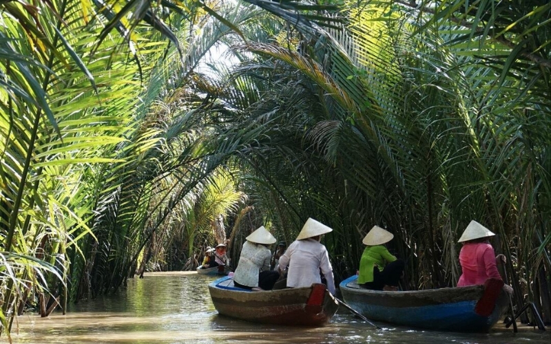 Voyage au delta du M&eacute;kong 
