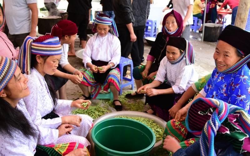 marchés à Ha Giang