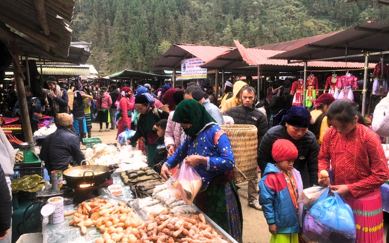 marchés à Ha Giang