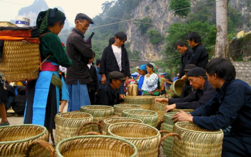 marchés à Ha Giang