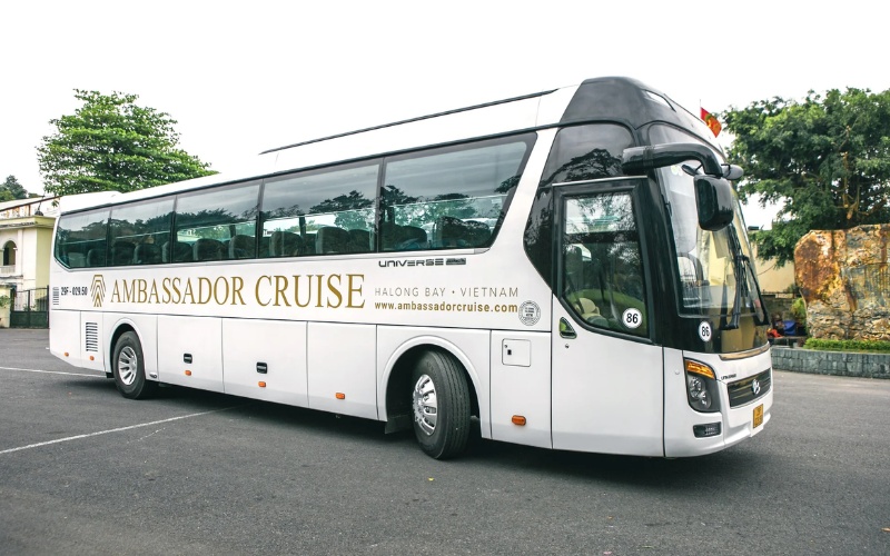 bus collectif pour baie halong