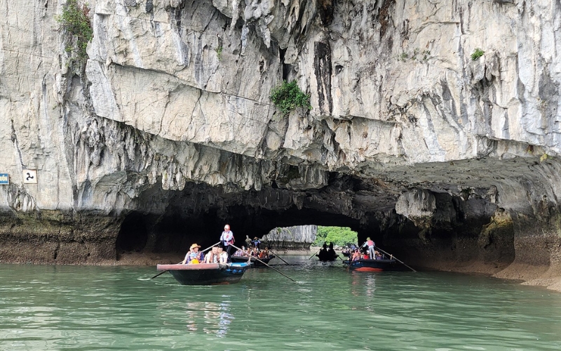 Grottes baie d&rsquo;Halong 