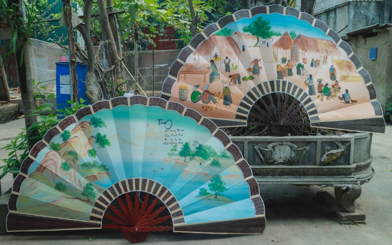 Village des &eacute;ventails de Chang Son