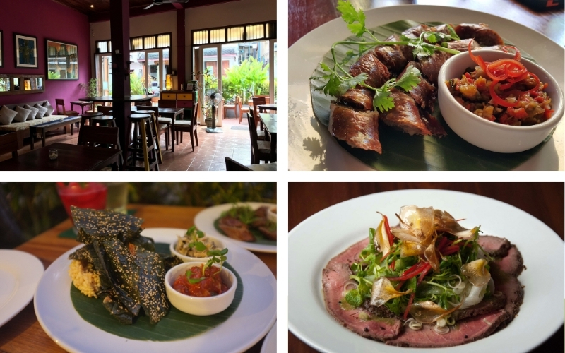 Manger &agrave; Luang Prabang