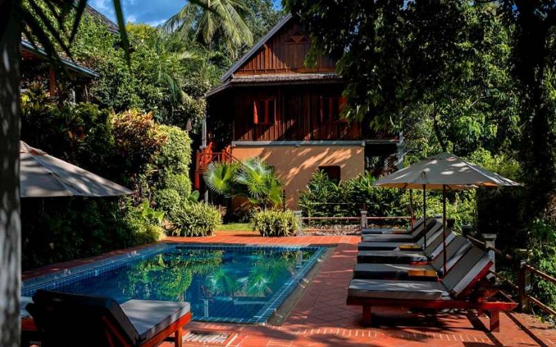 H&eacute;bergement &agrave; Luang Prabang 