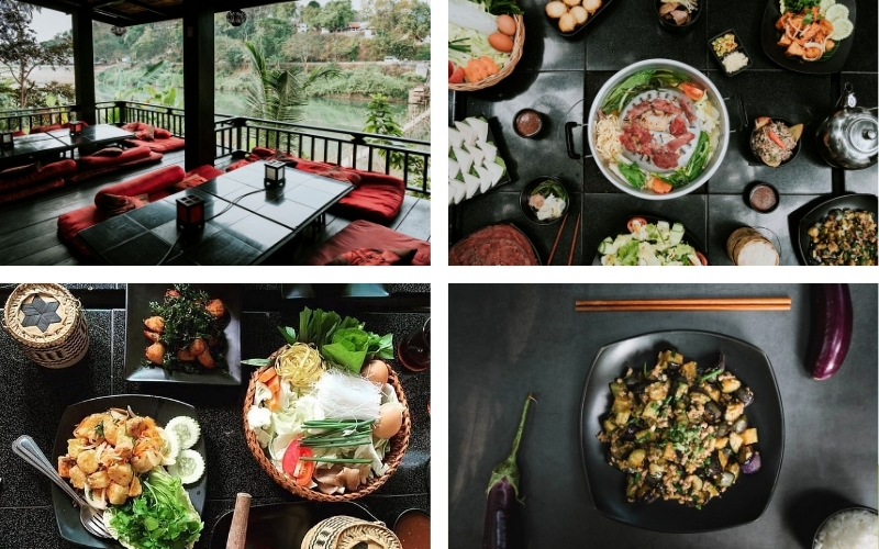 Manger &agrave; Luang Prabang