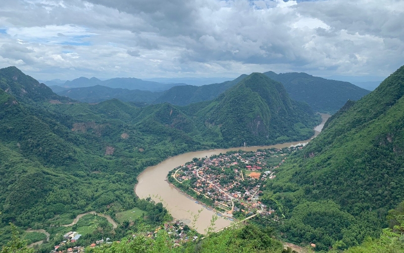 Visite &agrave; Nong Khiaw