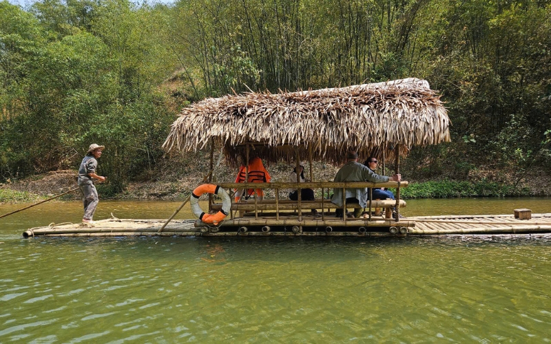 Radeau en bambou Pu Luong