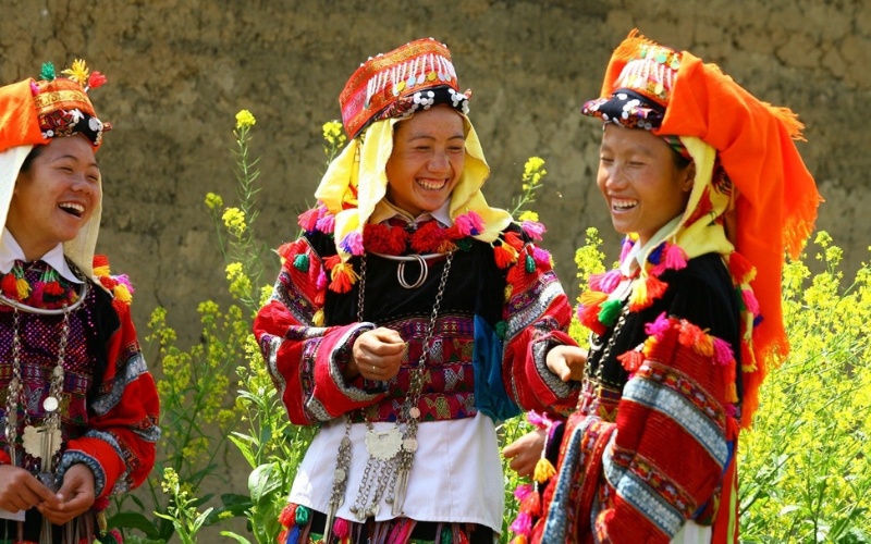 Ethnie minoritaire de Dao rouge &agrave; Sapa