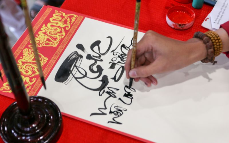 La calligraphie vietnamienne 