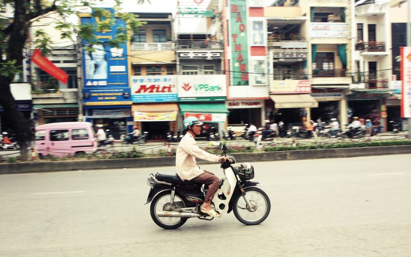 Scooter au Vietnam