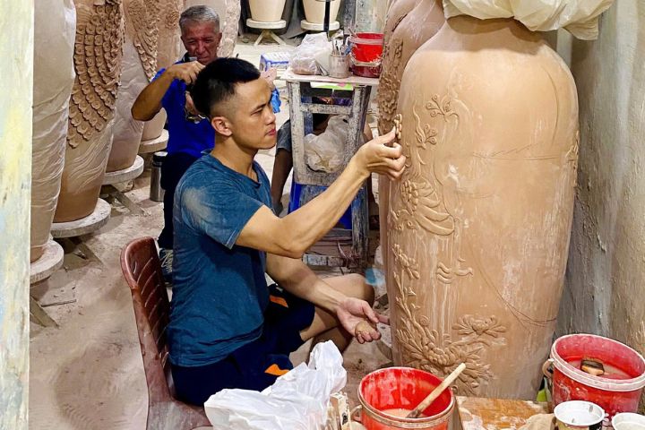 Bat Trang, village de céramique