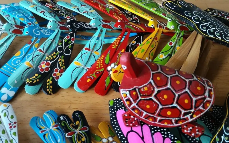 Village des libellues en bambou de Thach Xa