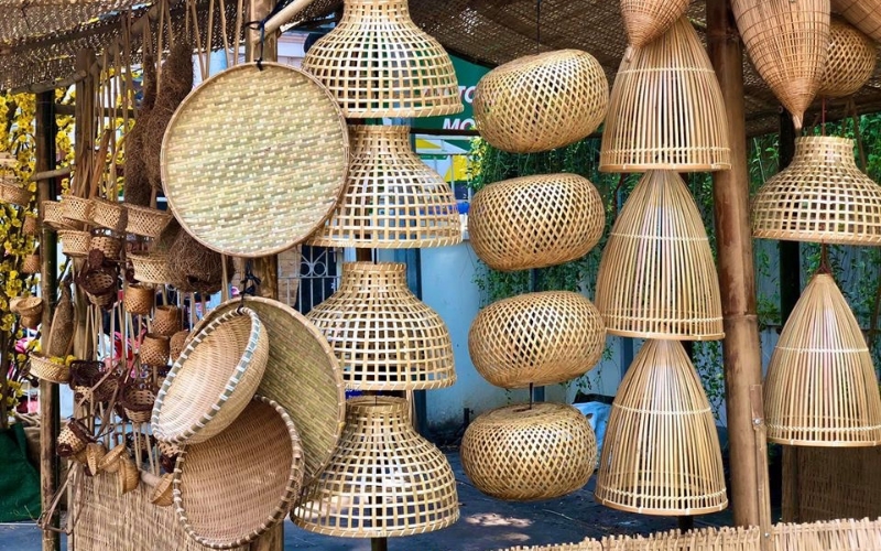 Village de bambou et d’osier de Phu Vinh près de Hanoi