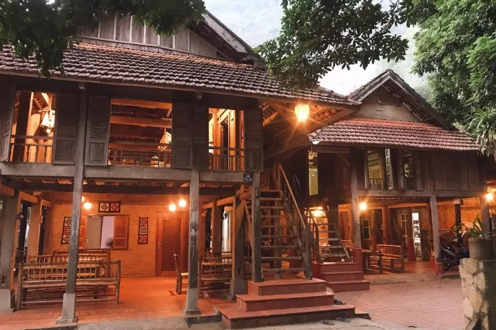 Nuit chez M Cuong à Mai Chau