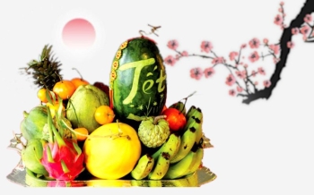 Le plateau des cinq fruits du Têt : une offrande traditionnelle aux ancêtres